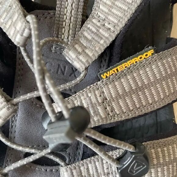 Keen Men's Newport H2 Waterproof Hiking Sandal  Blue Gray Polyester Web SZ 9 - Picture 8 of 11